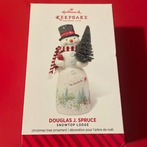 2014 Douglas J Spruce Hallmark Keepsake Christmas Ornament